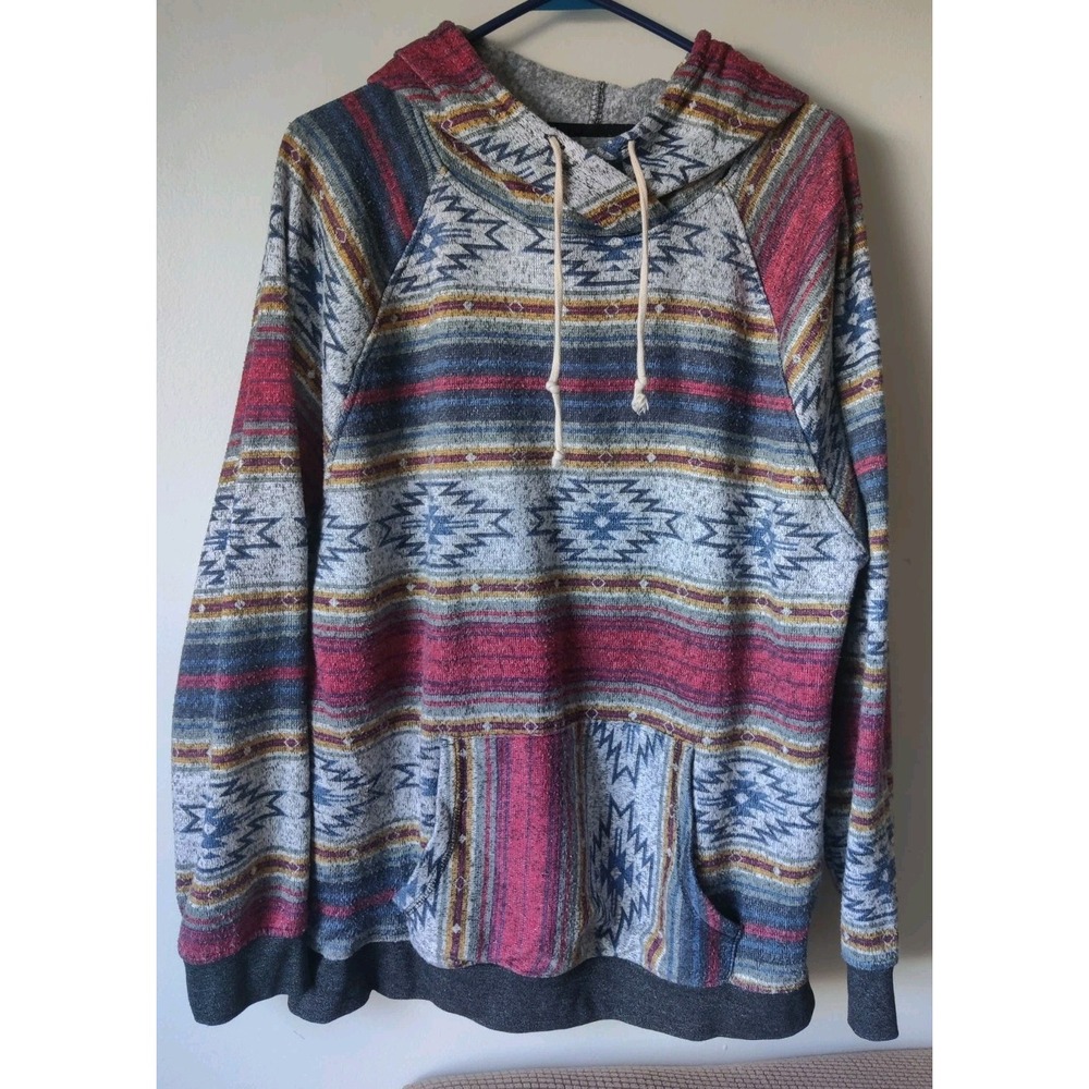 Brooklyn Cloth Manufacturing Company Hooded Pull Over Sweatshirt Size XL